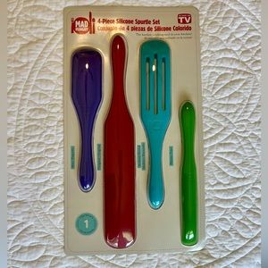 Mad Hungry 4-Piece Silicone Spurtle Set